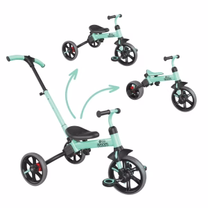 Triciclo y bicicleta de equilibrio 4 en 1, unisex -Yvolution