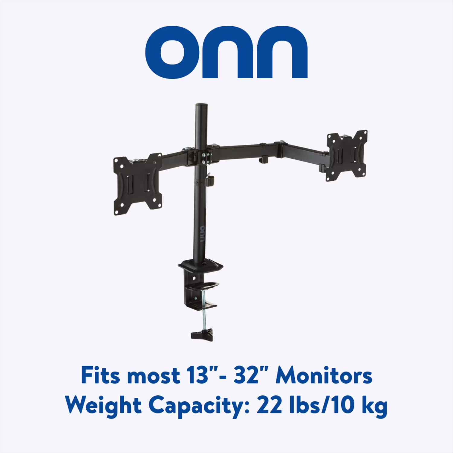 Soporte dual para monitores de hasta 32 pulgadas -Onn - Imagen 5