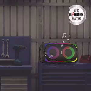 Alternative view of Altavoz portátil Super Bass  -Tzumi