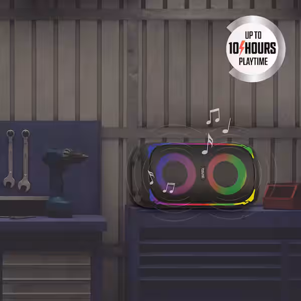 Altavoz portátil Super Bass -Tzumi - Imagen 2