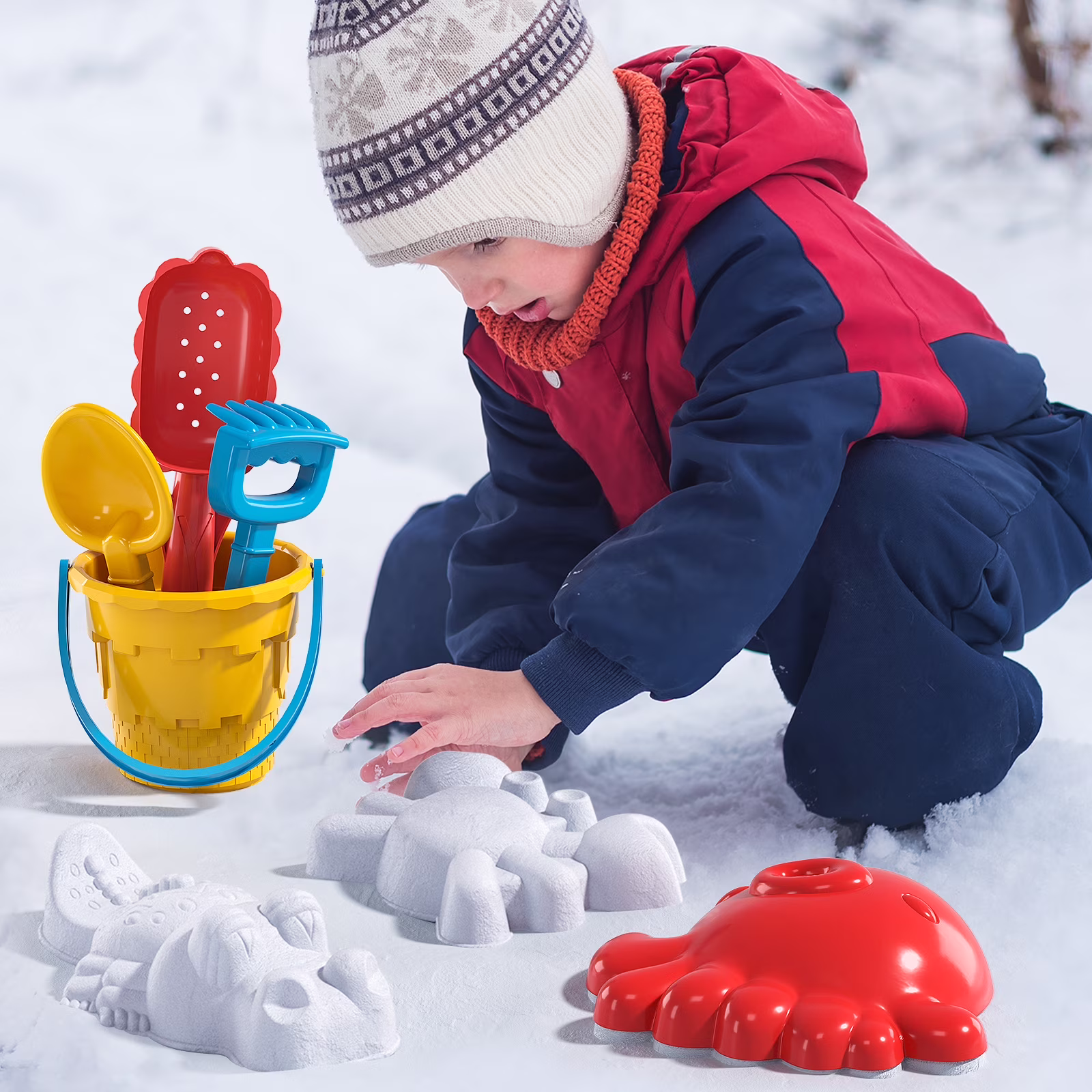 Mesa de actividades sensorial 4 en 1 para exterior -Dinosaur Planet - Imagen 3