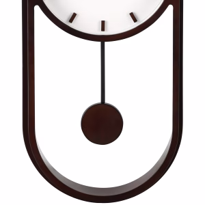Alternative view of Reloj de péndulo moderno de cuarzo para interiores de 7.8" -Better Homes & Gardens