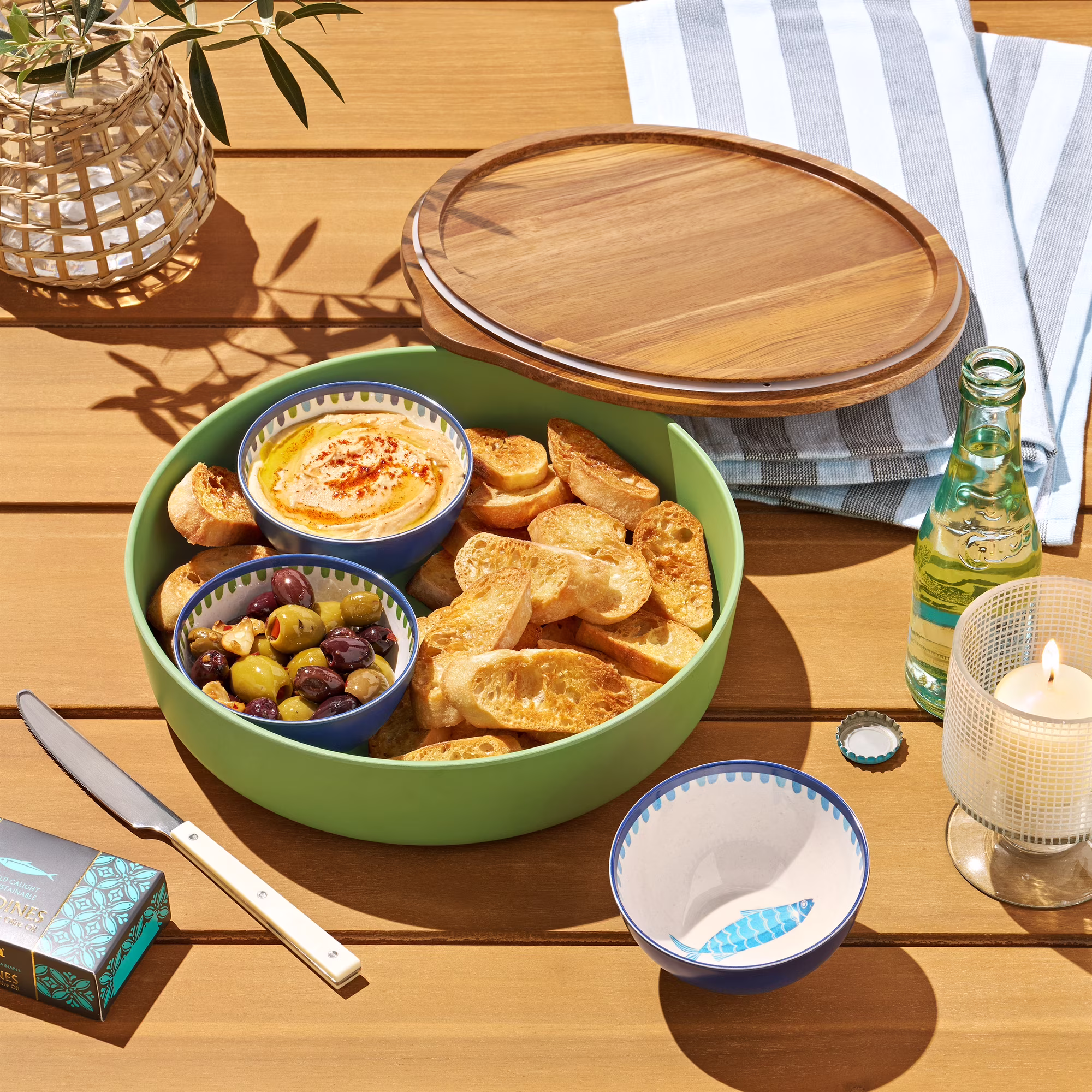 Juego de Tazones con tapa de madera - Beautiful - Imagen 4