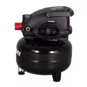 Alternative view of Compresor de aire de 3 galones y 120 PSI, con asa plegable y acoplamiento rápido -Husky