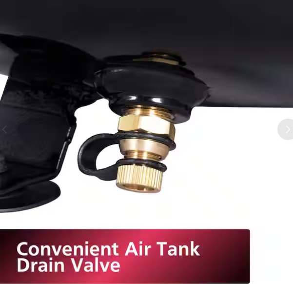Compresor de aire de 3 galones y 120 PSI, con asa plegable y acoplamiento rápido -Husky - Imagen 7