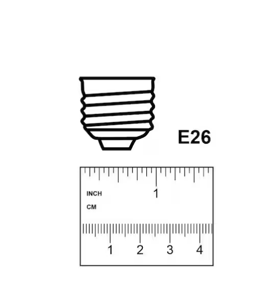 Paquete de 4 bombillas LED regulables de 60 Watt, vidrio transparente -Feit Electric - Imagen 5