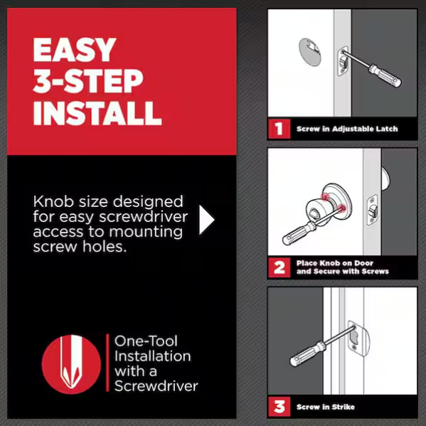 Manilla de puerta de bronce veneciano con sistema de seguridad SmartKey -Kwikset - Imagen 4