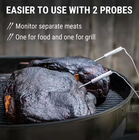 Termómetro inalámbrico para carne Bluetooth con sondas dobles -ThermoPro - Imagen 5
