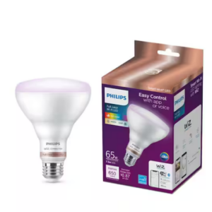 Bombilla LED Smart de 65W con cambio de color, WiZ y Bluetooth -Philips