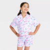 Conjunto de pijama de 2 piezas para niña talla 7/8 de Hello Kitty -Sanrio
