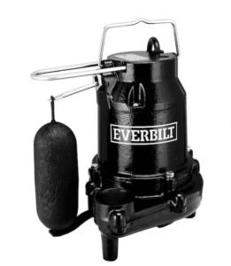 Bomba de sumidero de hierro fundido de 1/2 HP - Everbilt
