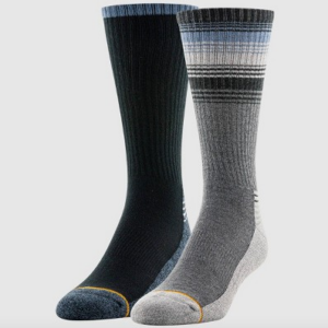 Paquete de 2 pares de calcetas para adulto talla 6/12.5 -Gold by Goldtoe