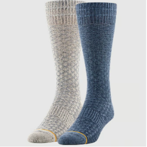 Paquete de 2 pares de calcetines para hombre talla 6-12.5 - GOLDTOE