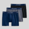 Paquete de 3 calzones para adulto talla XL marca Jockey Generation