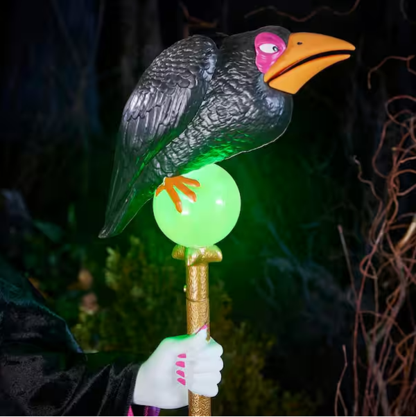 Animatronico animado de Maléfica con luz LED de 1,98 m -Disney - Imagen 4