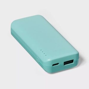 Batería externa recargable de 4000 mAh con puertos USB y USB-C  -Heyday