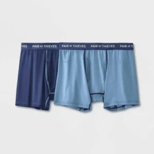 Paquete de 2 calzones para adulto talla XL marca Pair of Thieves