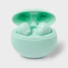 Auriculares inalámbricos por bluetooth, color verde azulado -Heyday