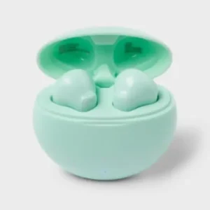 Auriculares inalámbricos por bluetooth, color verde azulado -Heyday