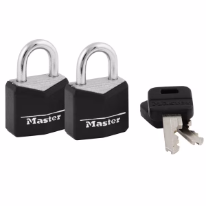 Candado de 19 mm (3/4") con cuerpo sólido recubierto -Master Lock