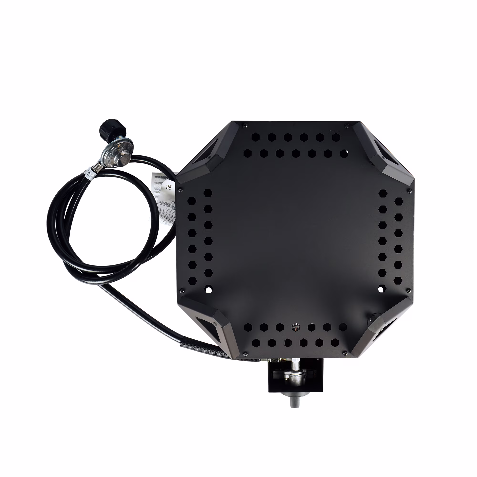 Fogón portátil de acero negro de 15 pulgadas con tapa -Ozark Trail - Imagen 2