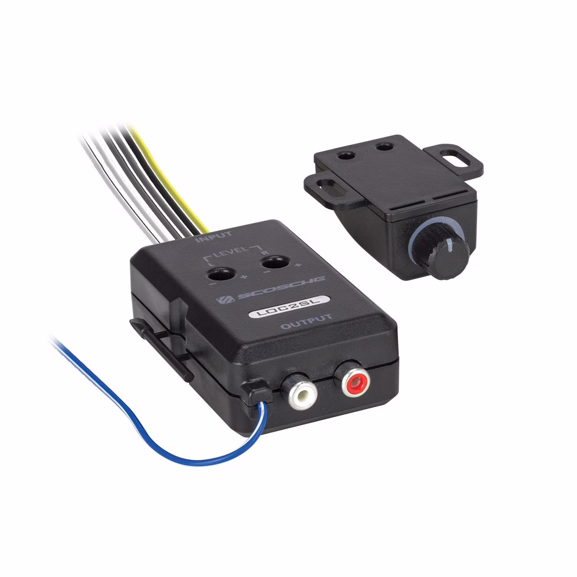 Convertidor RCA (calidad sonido audio) para carro con perilla de control remoto -Scosche - Imagen 4
