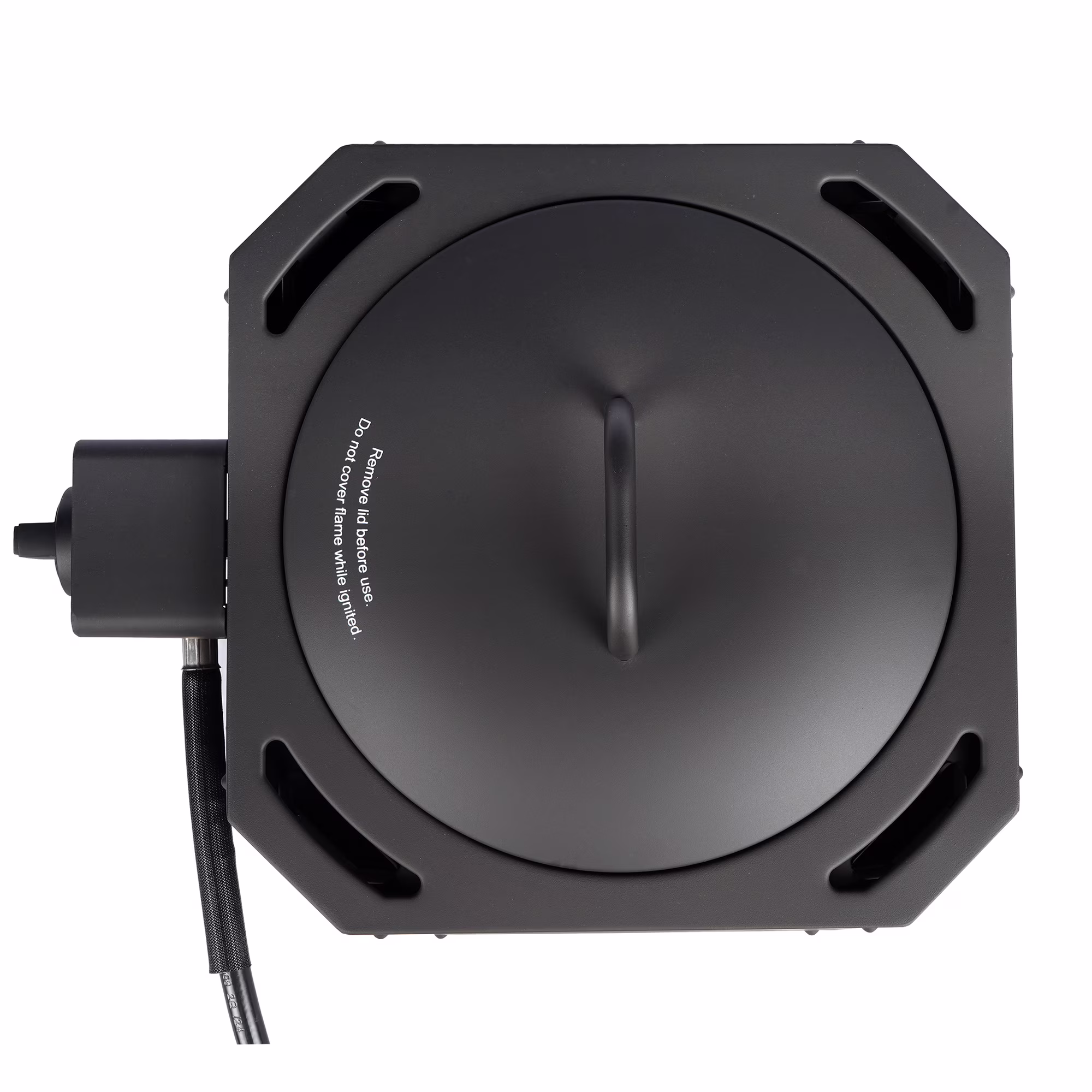 Fogón portátil de acero negro de 15 pulgadas con tapa -Ozark Trail - Imagen 3