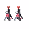 Tottres/soportes Jack Stand de acero con doble cierre de 2 toneladas, color negro -Hyper Tough