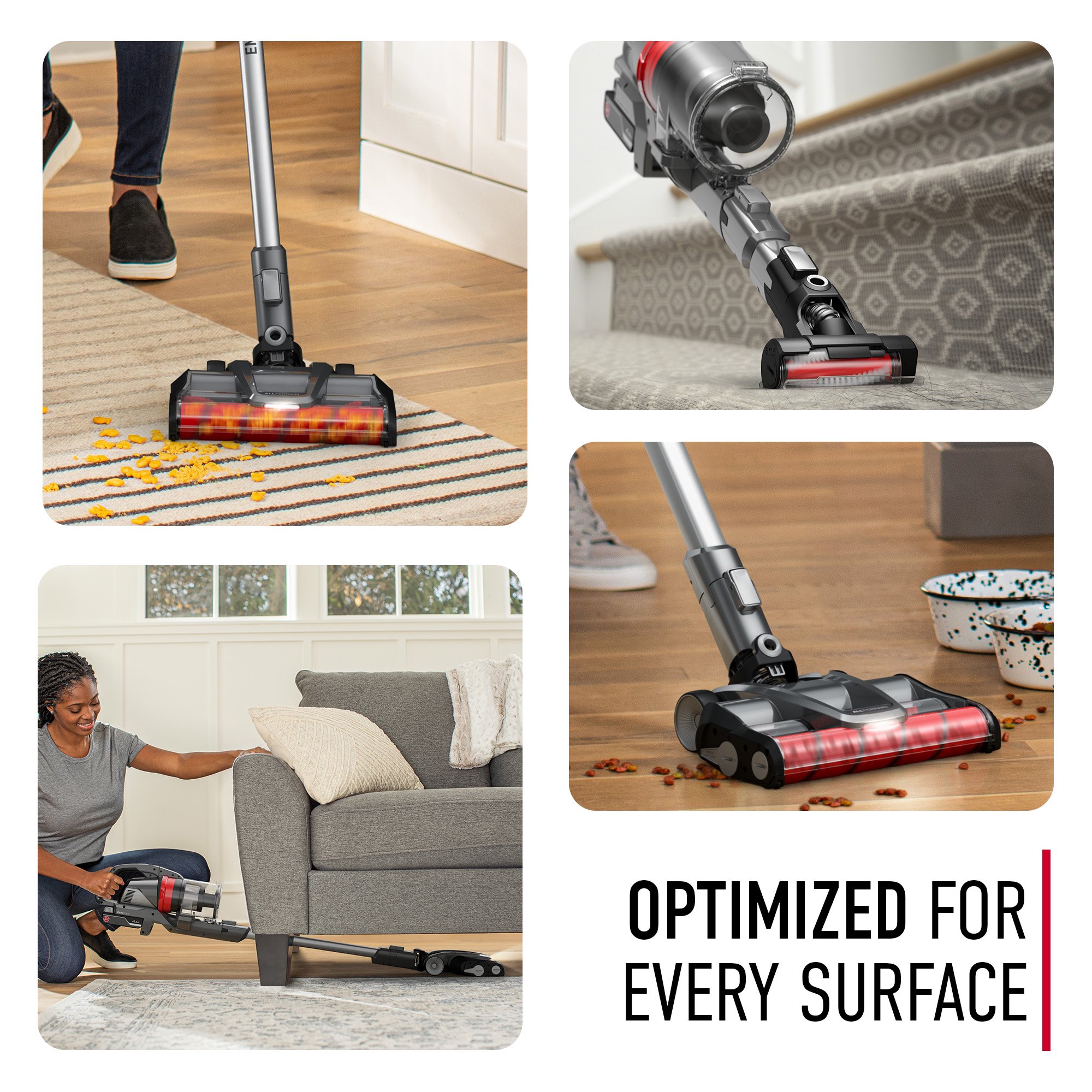 Aspiradora vertical inalámbrica, hasta 45 minutos de funcionamiento ONEPWR -Hoover - Imagen 3
