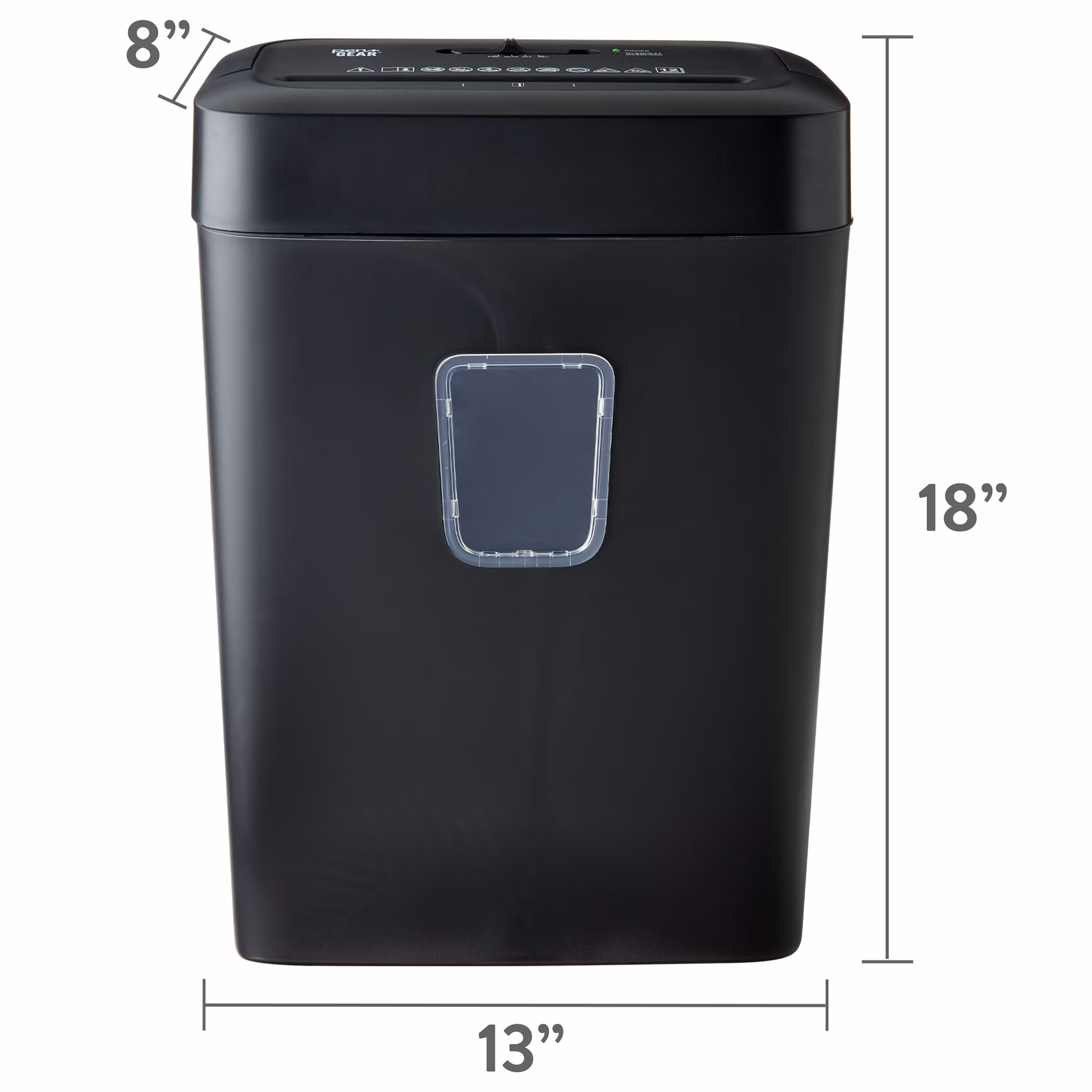 Trituradora de papel de corte transversal con contenedor de 5.5 galones -Pen+Gear - Imagen 2