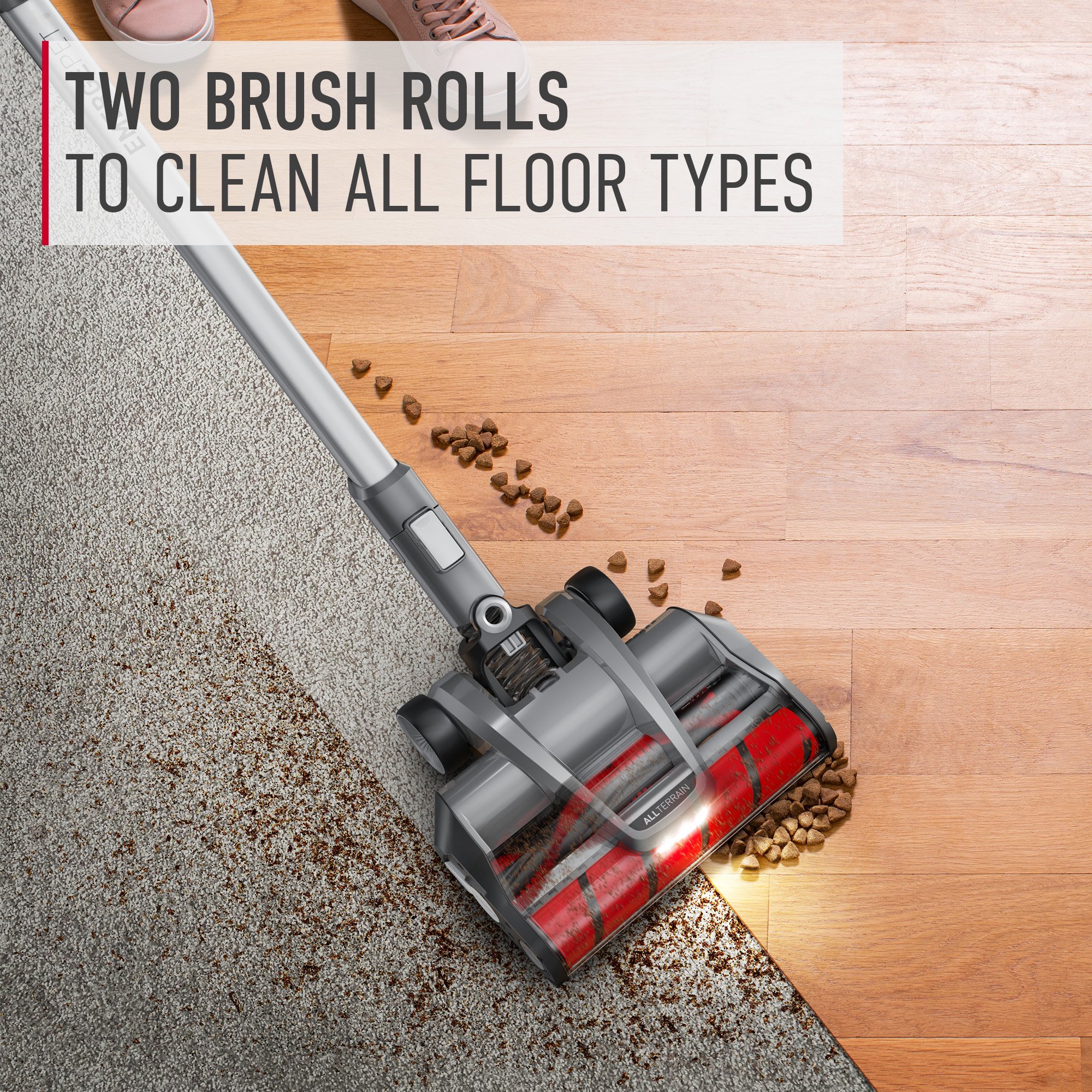 Aspiradora vertical inalámbrica, hasta 45 minutos de funcionamiento ONEPWR -Hoover - Imagen 4