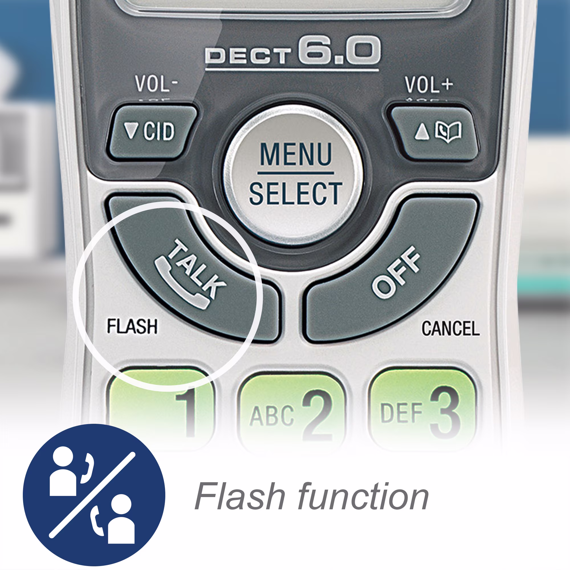 Par de teléfonos inalámbricos para el hogar con identificación de llamada -VTech - Imagen 4