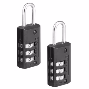 Par de candados para equipaje con combinación personalizable -Master Lock