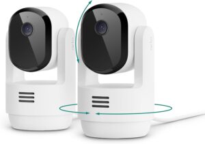 Cámara de seguridad con inclinación panorámica para interiores 2K -Arlo Essential