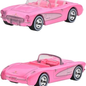 Alternative view of Vehículo coleccionable de la película Barbie "Corvette" -Hot Wheels