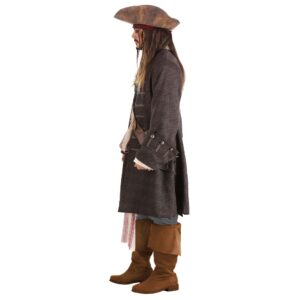 Alternative view of Disfraz del Capitán Jack Sparrow (Piratas del Caribe) para adulto talla XL -FUN Costumes