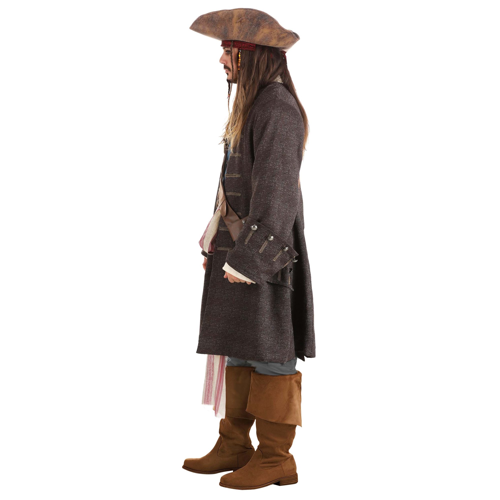 Disfraz del Capitán Jack Sparrow (Piratas del Caribe) para adulto talla XL -FUN Costumes - Imagen 2