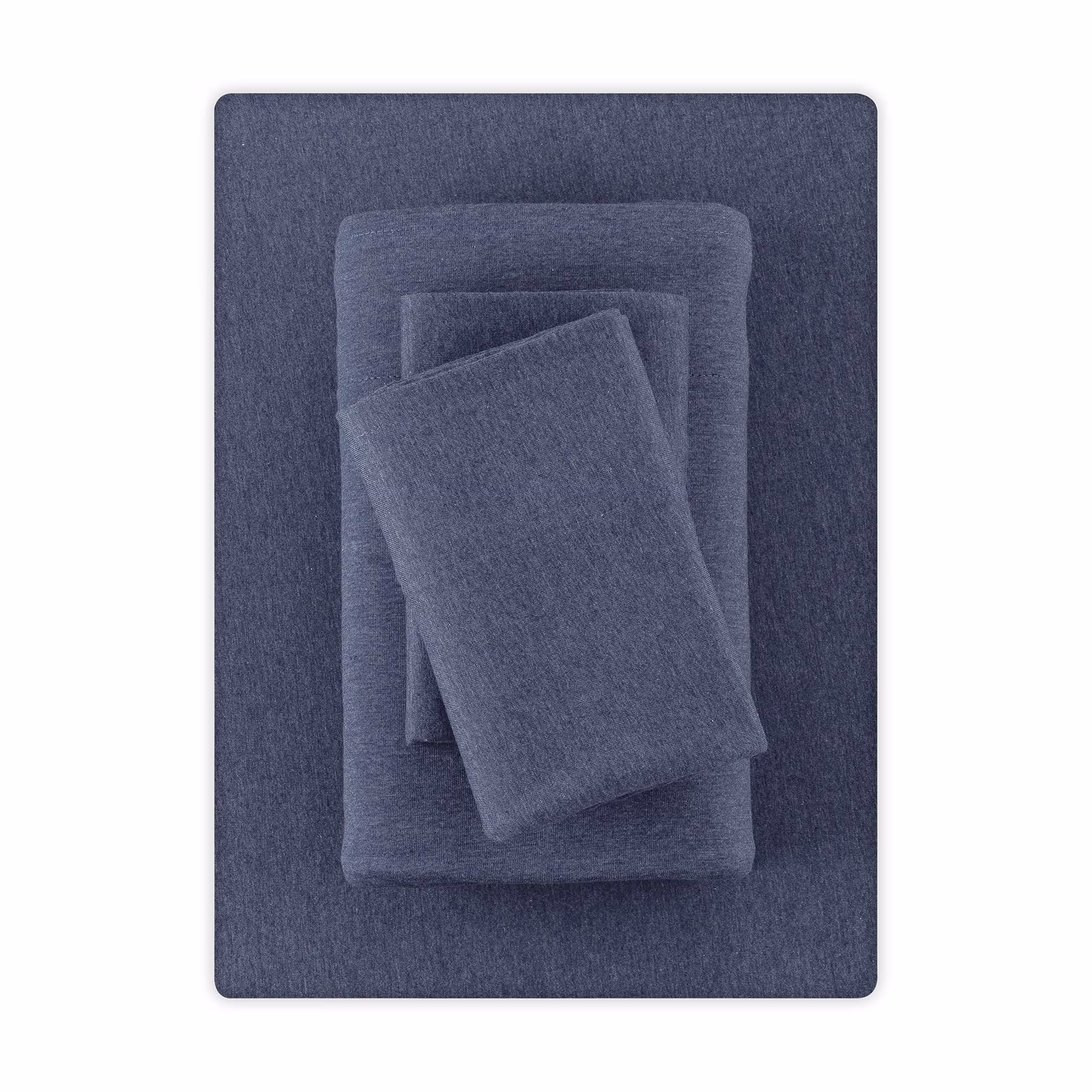 Juego de sábanas de 4 piezas, tamaño Queen, color azul –Mainstays - Imagen 2