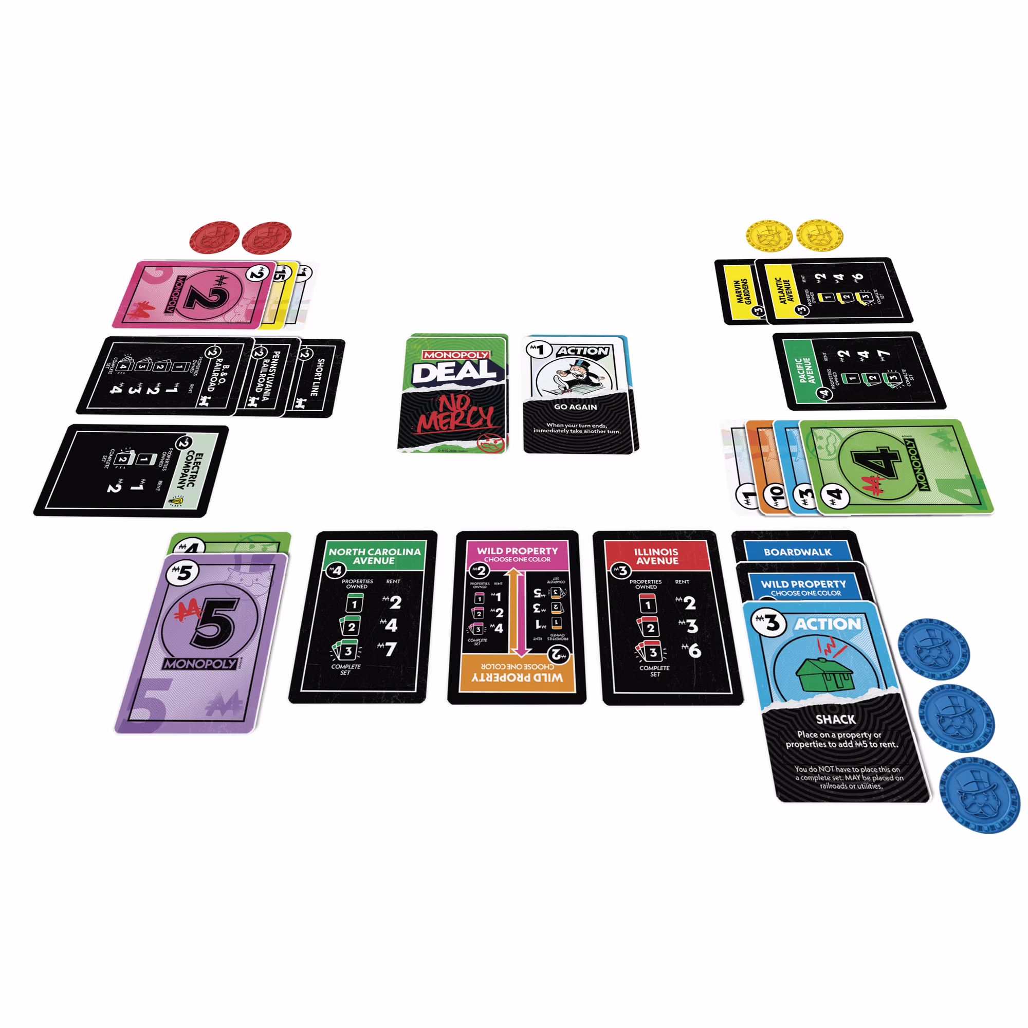 Juego de cartas "Monopoly Deal no Mercy" -Hasbro - Imagen 4