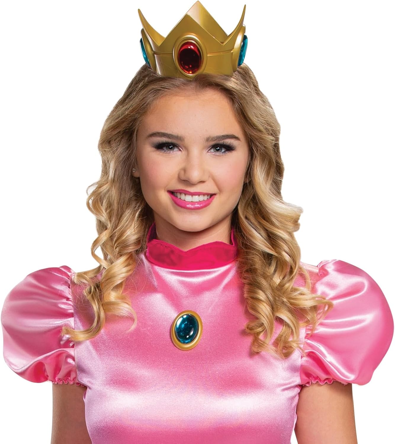 Disfraz de la princesa Peach (Mario Bros) para adultos talla M -Disguise - Imagen 2