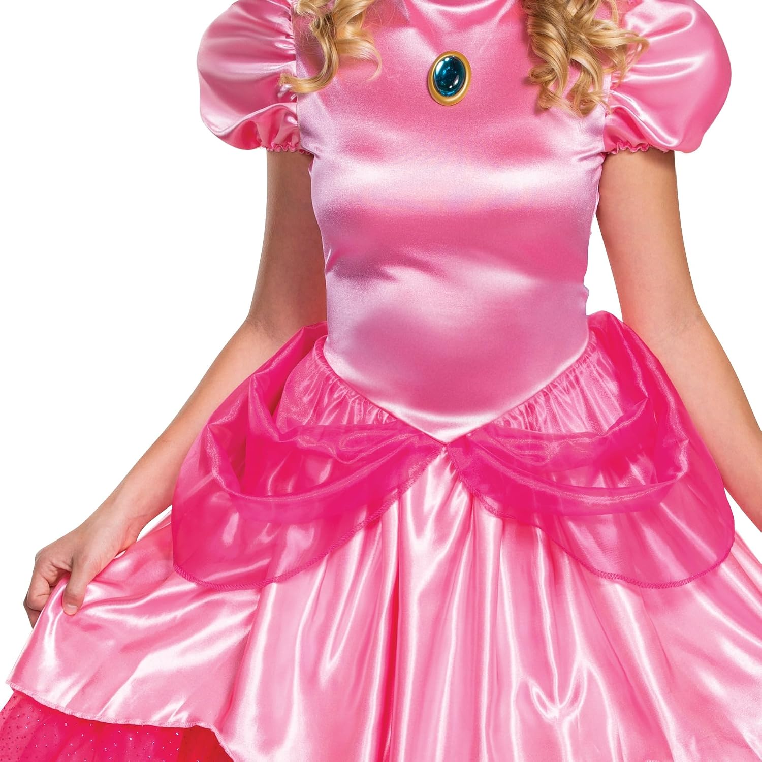 Disfraz de la princesa Peach (Mario Bros) para adultos talla M -Disguise - Imagen 4