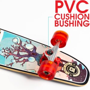 Alternative view of Patineta de madera de arce y ruedas de 62 mm, 32" x 9" -Madd Gear
