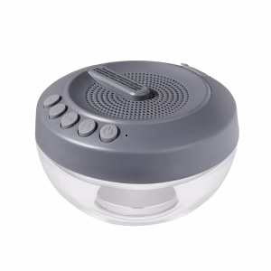 Altavoz bluetooth flotante para alberca con impermeabilidad IPX7 con luces LED -Bluescape