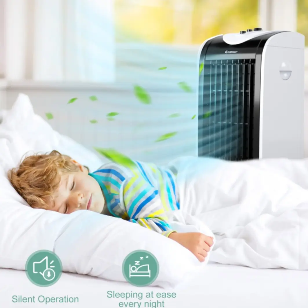 Enfriador de aire 3 en 1 de 75W y 3 velocidades -Costway - Imagen 5