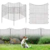 Barrera para jardín 5 paneles y 5 estacas de 99 cm de alto - Costway