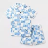 Conjunto de 2 piezas: camisa manga corta y short, para niño talla 3 -Cat & Jack