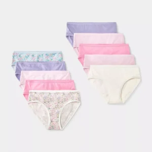 Paquete de 10 calzones para niña talla 12 -Cat & Jack