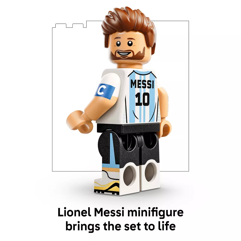 Set de construcción de Lionel Messi: Soccer Highlights, modelo #43011 -LEGO - Imagen 4