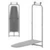 Tabla de planchar de puerta, con soporte para plancha y funda de algodón -Costway