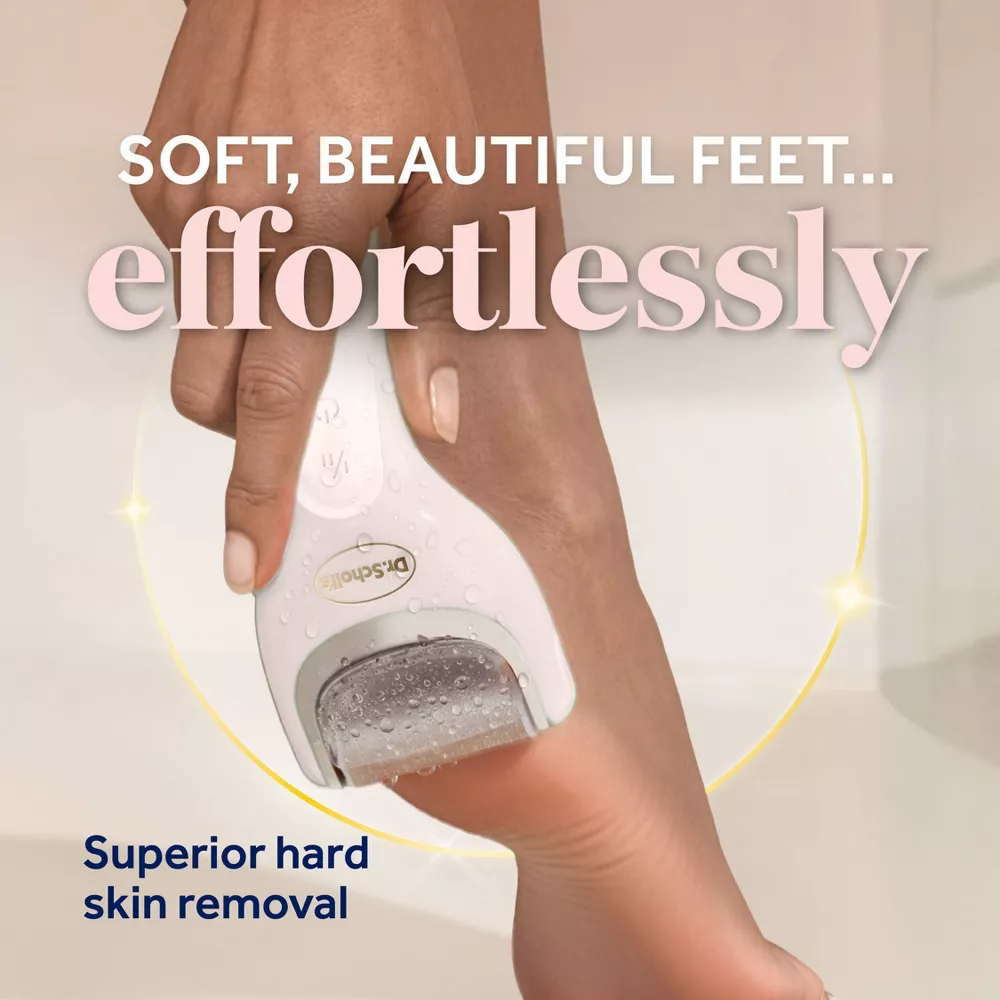 Lima para pies con 3 cambios de rodillos texturizados para pedicura perfecta -Dr. Scholl's - Imagen 6